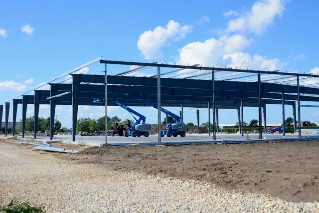 Coming fall 2021 sign at western container janesville plant