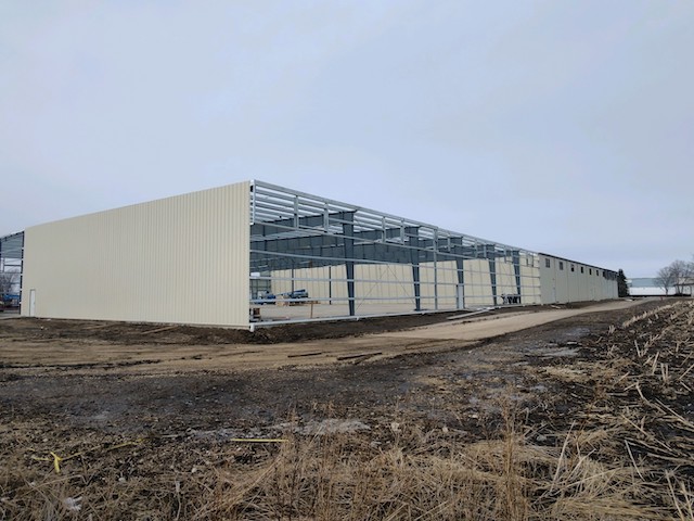 Southeast Side of Janesville Spiral Wound Tubing Facility